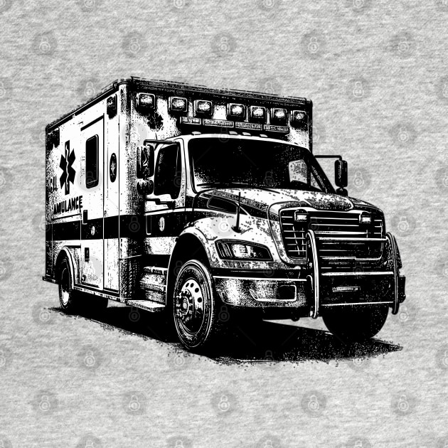 Ambulance by Vehicles-Art